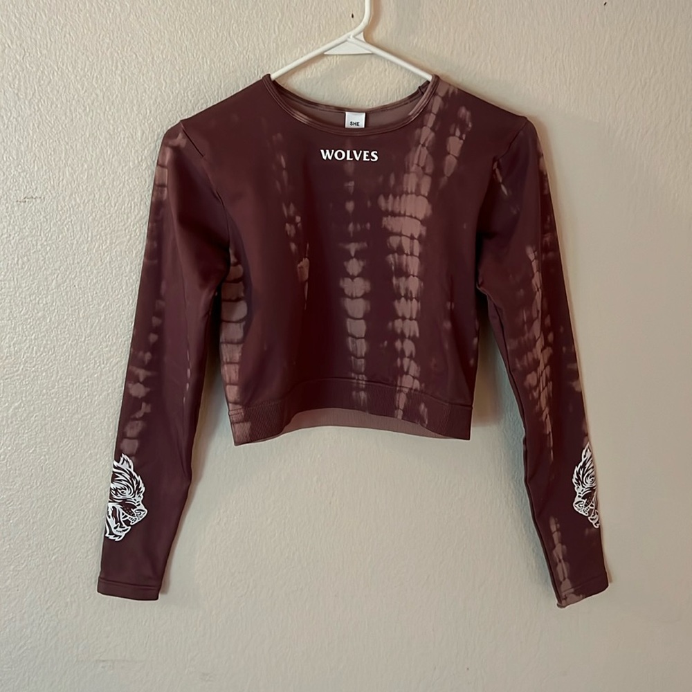 Darc Sport “Everson Seamless” top in Tonal Mauve Serpent SIZE MEDIUM